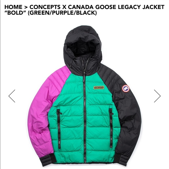 Canada Goose X Concepts Legacy Jacket Size Small - Picture 5 of 17